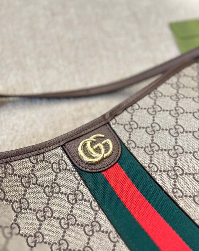 Gucci Ophidia Gg Small Shoulder Bag ?Beige And Ebony 23Cm 781402 96Iwg 8745 - Image 5
