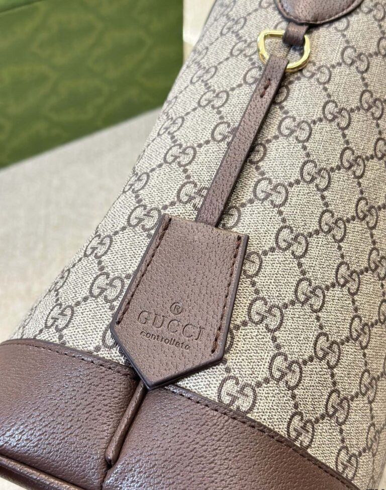 Gucci Ophidia Gg Small Shoulder Bag ?Beige And Ebony 23Cm 781402 96Iwg 8745 - Image 6