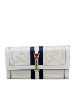 Gucci Jackie 1961 Chain Wallet Beige And Ebony Gg 19Cm 652681 Huhhg 8565