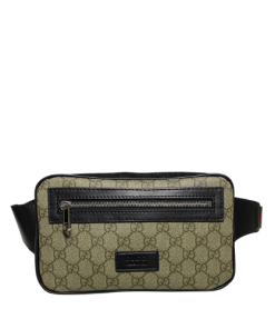 Gucci Leather Belt Bag Brown Monogram 24Cm 474293