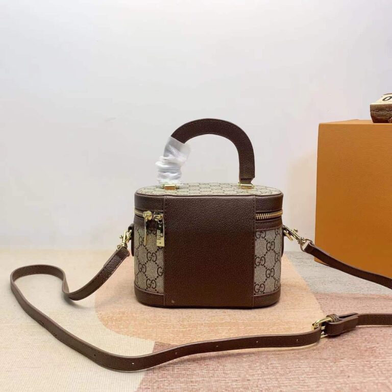 Gucci Beige Gg Supreme Ophidia Cosmetic Case 21Cm 627463 96Iwg 8745 - Image 2