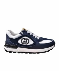 Gucci Double G Men'S Run Sneaker Blue
