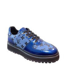 Louis Vuitton Men?S Sneakers Monogram Empreinte Blue
