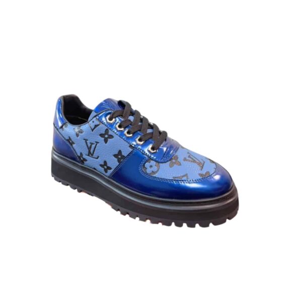Louis Vuitton Men?S Sneakers Monogram Empreinte Blue