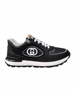 Gucci Double G Men'S Run Sneaker Black