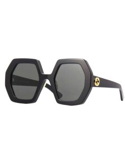 Gucci Geometric Sunglasses Black Gg0772S