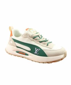 Louis Vuitton Colorblock Men Sneaker Beige