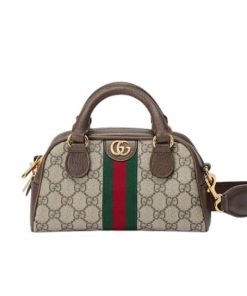 Gucci Ophidia Gg Mini Top Handle Bag Brown 22Cm ?724606 9C2Sg 8746