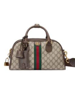 Gucci Ophidia Medium Gg Top Handle Bag Brown 32Cm 724575 9C2Sg 8746