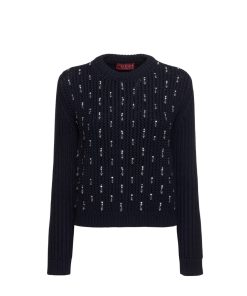 Gucci Wool Sweater Dark Blue