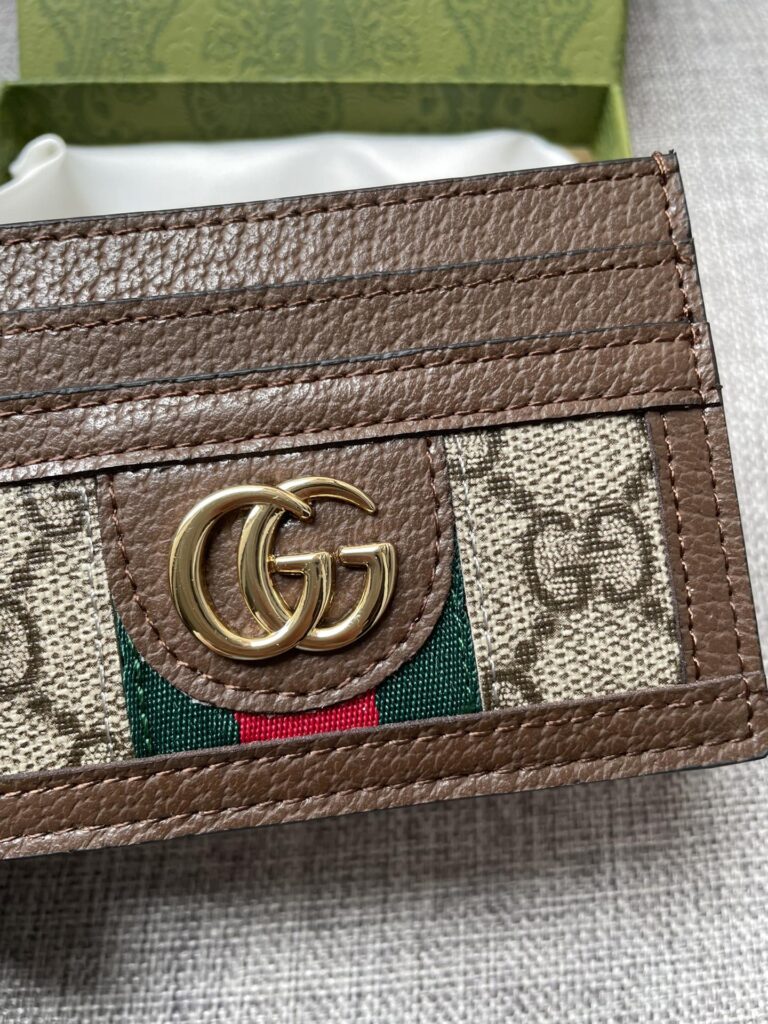 Gucci Ophidia Gg Card Case Monogram Brown 10Cm 523159 96Iwg 8745 - Image 6