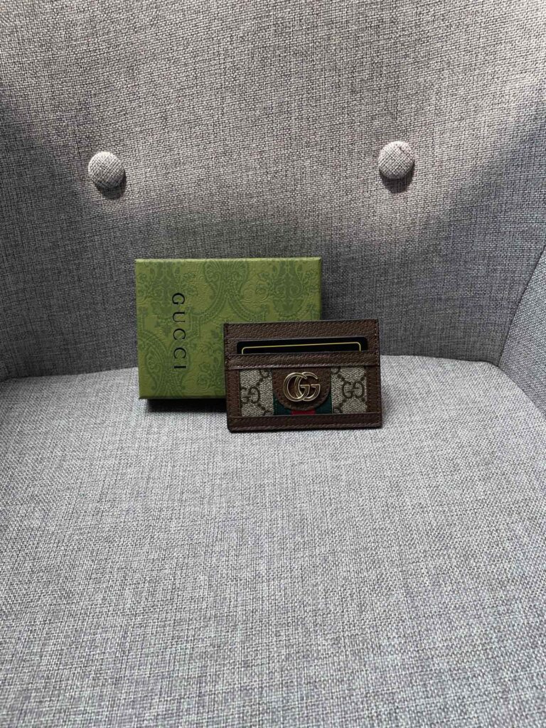 Gucci Ophidia Gg Card Case Monogram Brown 10Cm 523159 96Iwg 8745 - Image 5