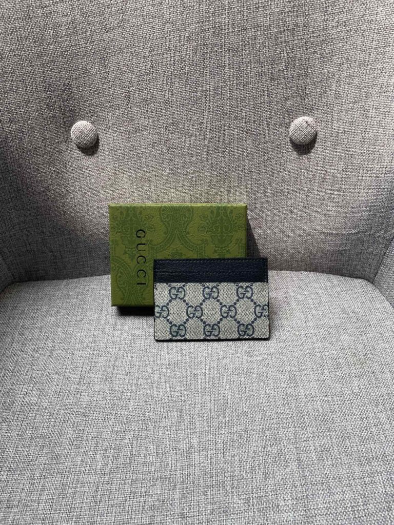 Gucci Ophidia Gg Card Case Monogram Black 10Cm - Image 7