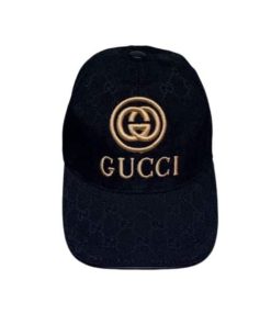 Gucci Gg Canvas Baseball Cap Black