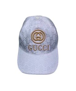 Gucci Gg Canvas Baseball Cap White
