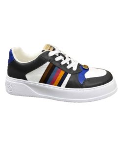 Gucci Sneaker Multicolor Side Bands Black White