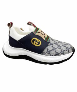 Gucci Sneaker Gg Canvas Blue White