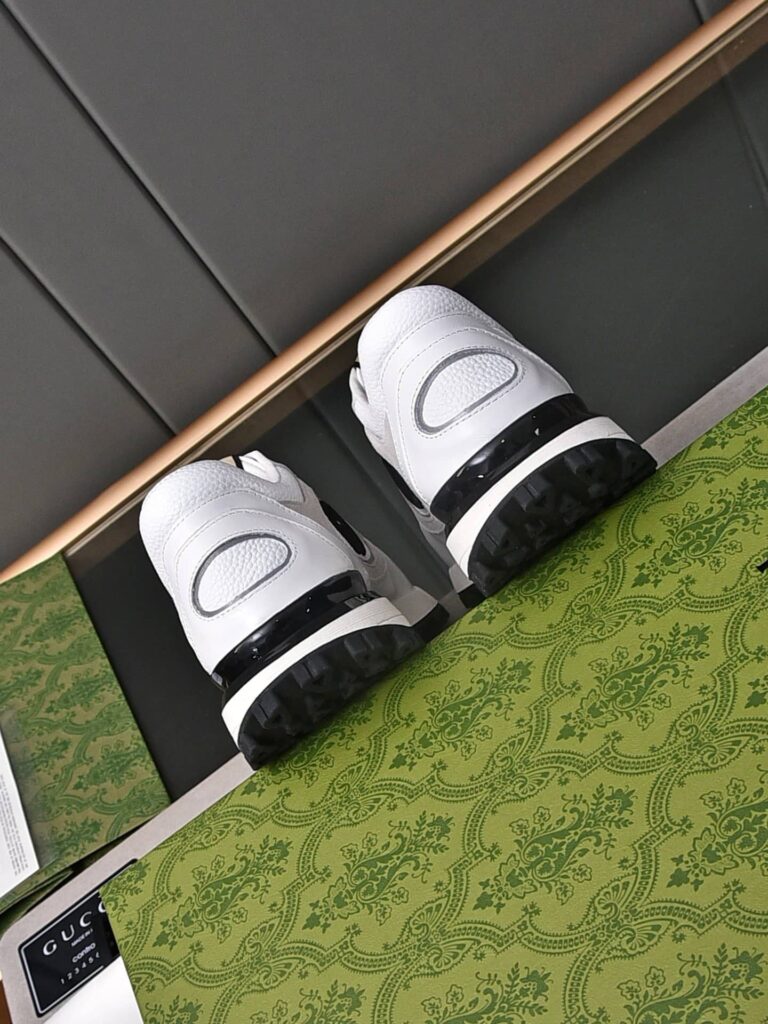 Gucci Double G Men'S Run Sneaker Beige - Image 5