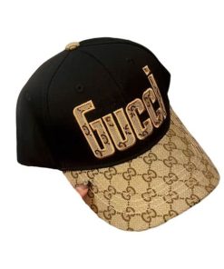 Gucci Letter Gg Canvas Baseball Cap Black