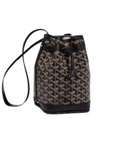 Goyard Goyardine Petit Flot Bucket Bag Black 23Cm Peflotpmlty01Cl01P