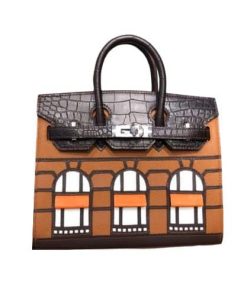 Hermes Faubourg Birkin 20 Brown 20Cm