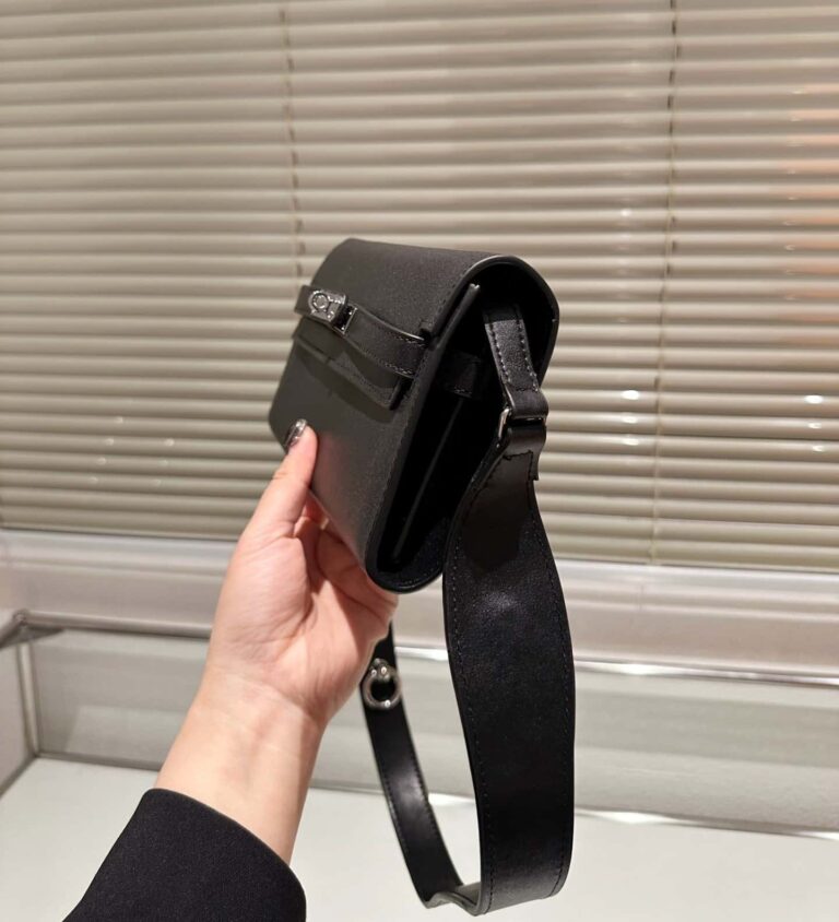 Hermes Kelly Wallet Leather With Strap 23Cm - Image 5