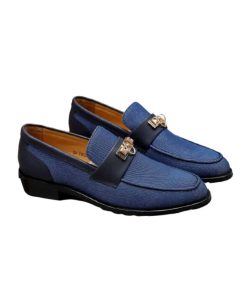 Hermes Blaise Loafer Blue