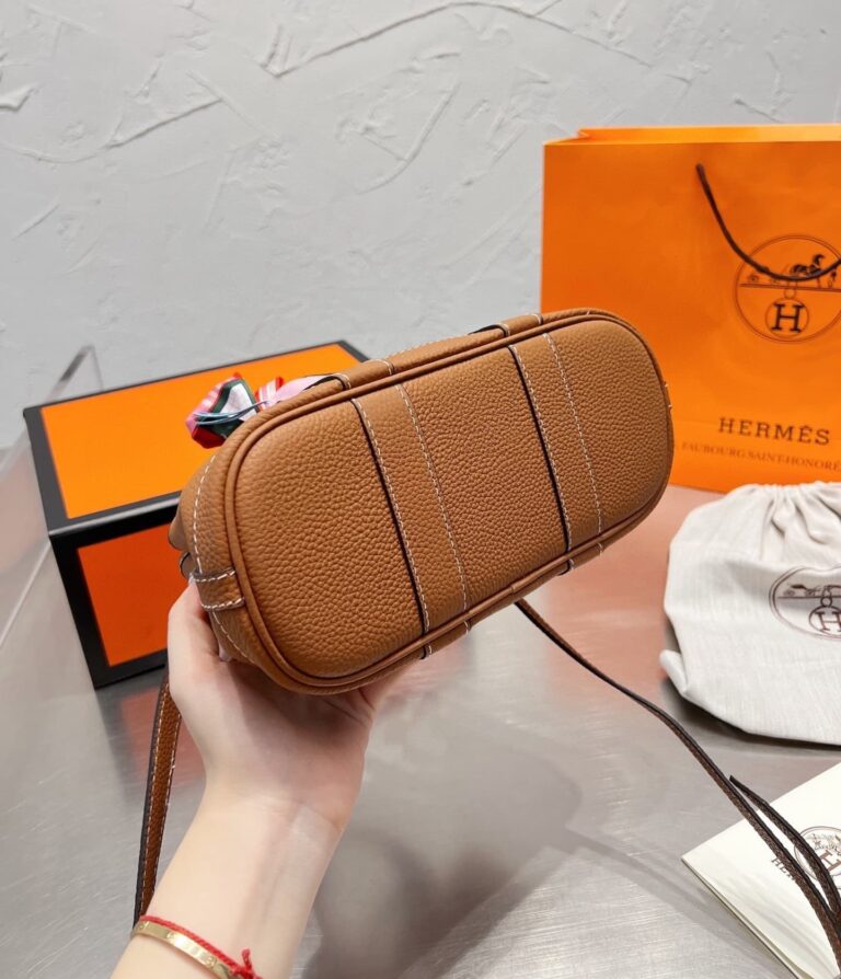 Hermes Garden Party Mini Brown 25Cm - Image 6