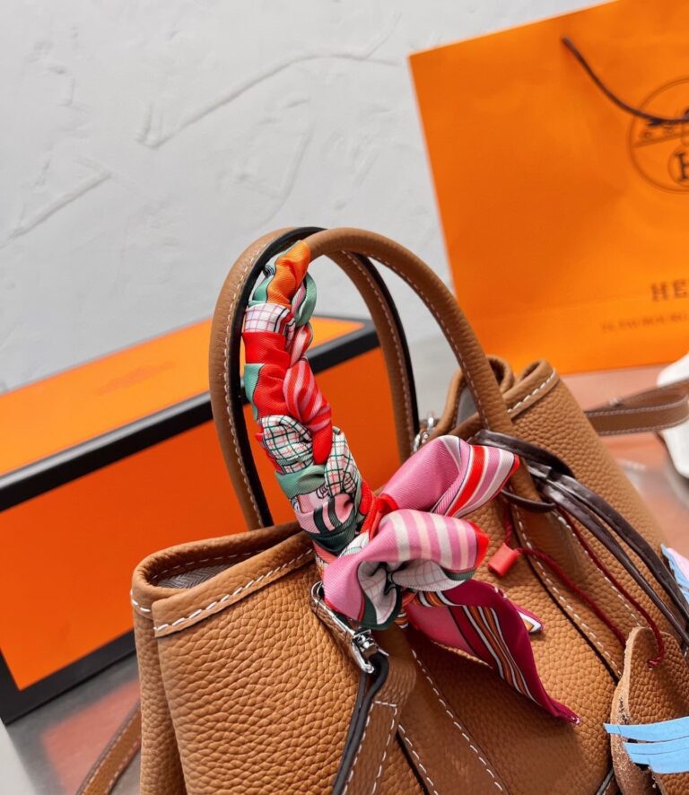 Hermes Garden Party Mini Brown 25Cm - Image 4