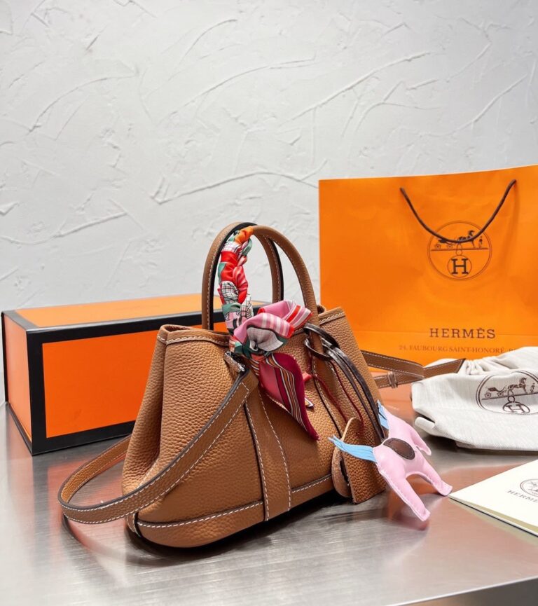 Hermes Garden Party Mini Brown 25Cm - Image 2