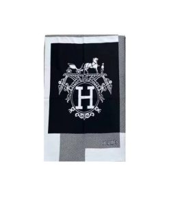 Hermes Winter Muffler Black
