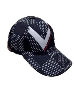 Louis Vuitton Damier Azur Cap Black