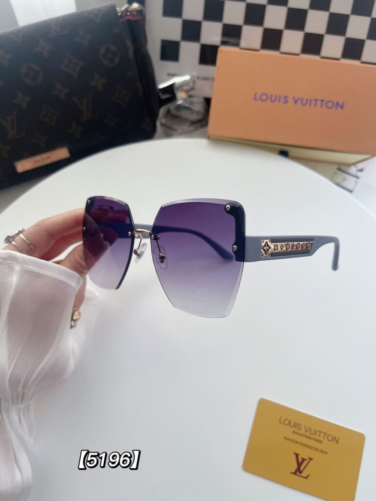 Louis Vuitton Rimless Gradient Gray Sunglasses - Image 2