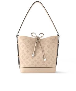 Louis Vuitton Flore Perforated Mahina Beige 22Cm