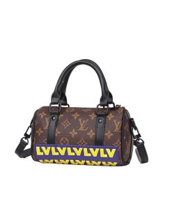 Louis Vuitton Keepall Bandouli?re Black 21Cm