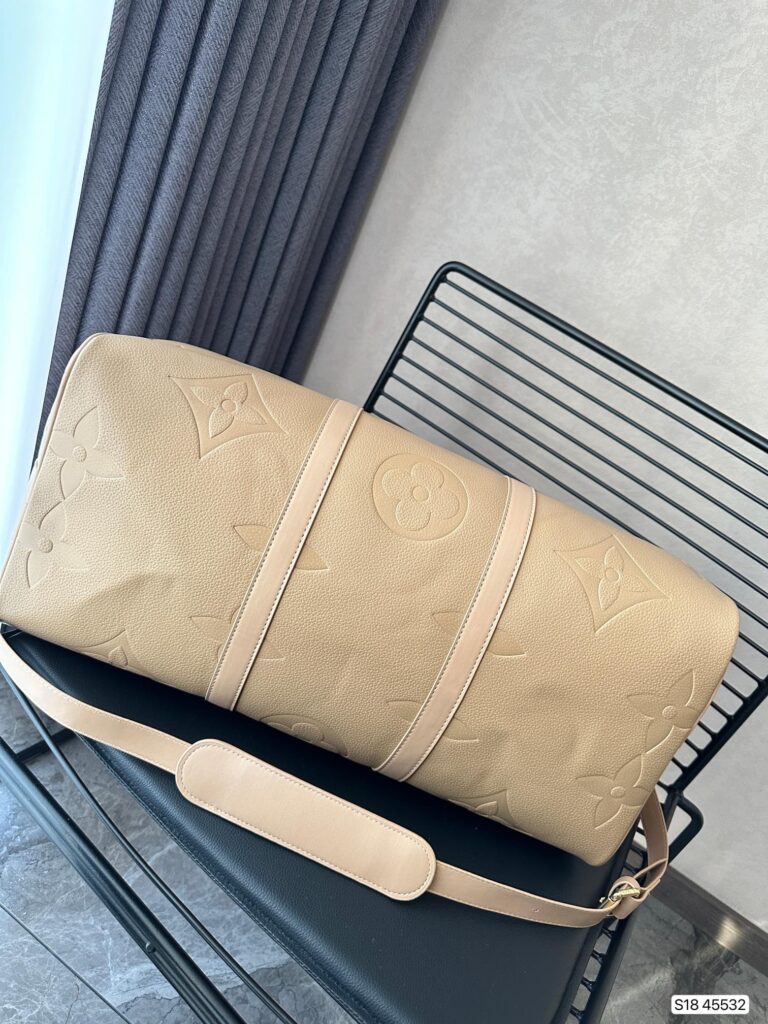 Louis Vuitton Keepall Beige 50Cm M46114 - Image 4