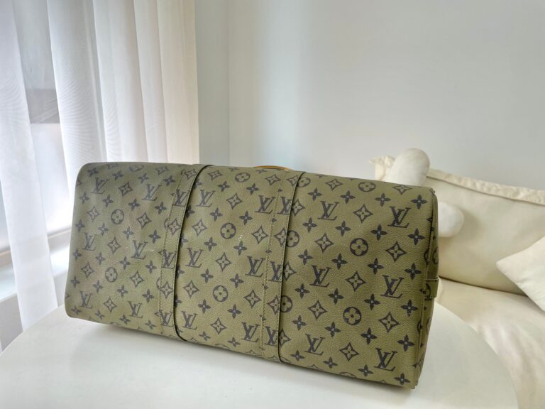 Louis Vuitton Keepall Bandouli?re 55 Bag Green 48Cm M23963 - Image 4