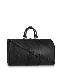 Louis Vuitton Keepall Bandouli?re 50 Black M44810