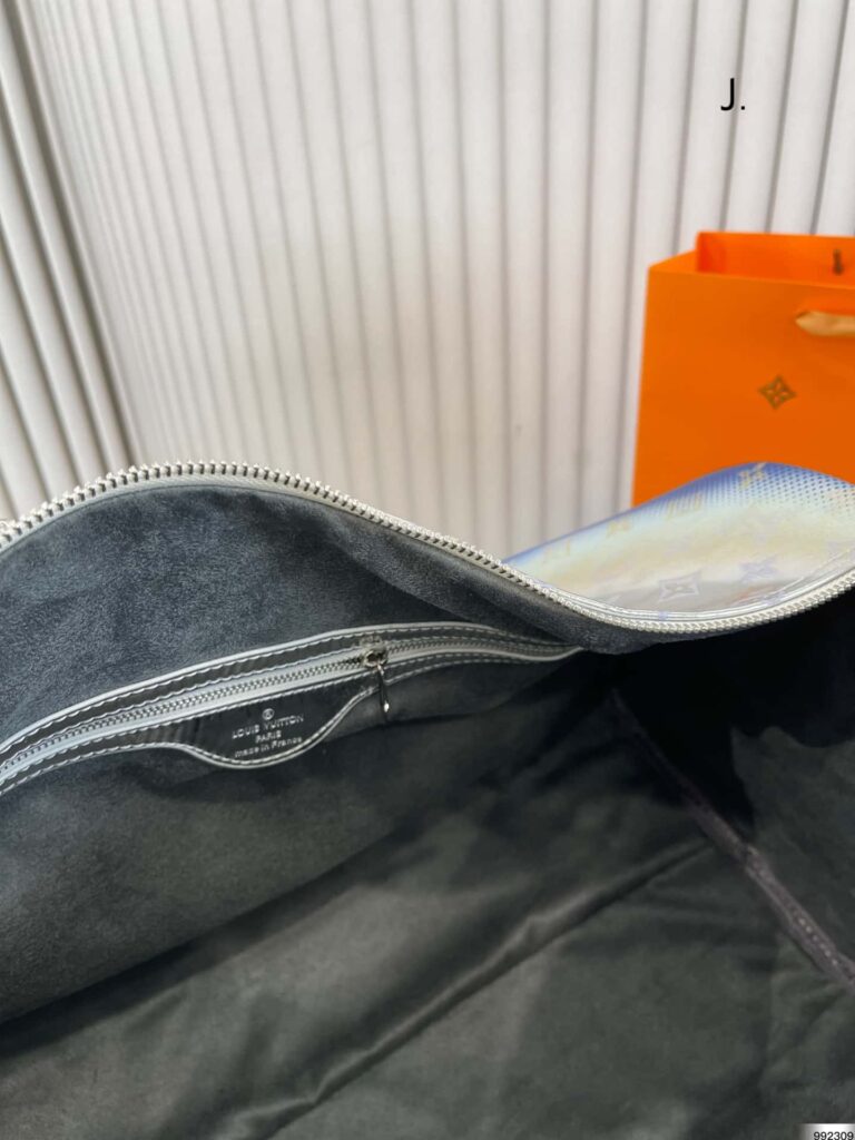 Louis Vuitton Monogram Keepall Bandouli?re Brown And Silver 45Cm - Image 2