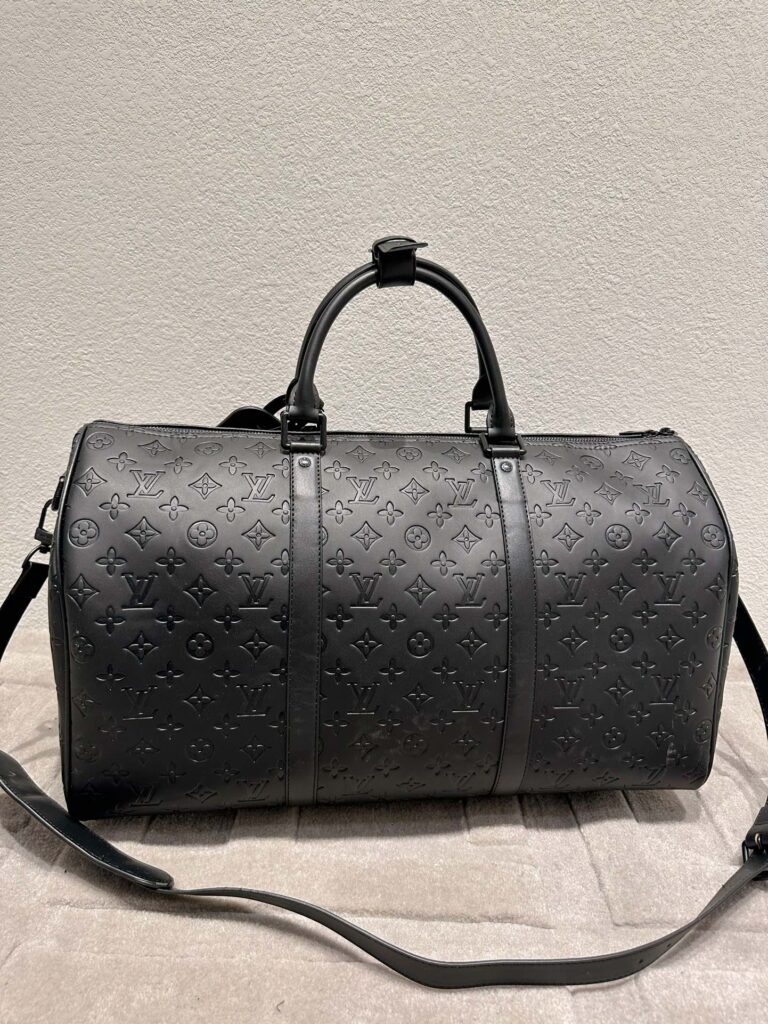 Louis Vuitton Keepall Bandouli?re 50 Black M44810 - Image 3