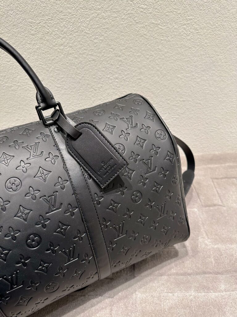 Louis Vuitton Keepall Bandouli?re 50 Black M44810 - Image 8