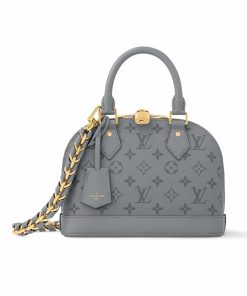 Louis Vuitton Alma Bb Gris Trianon 18Cm M12561