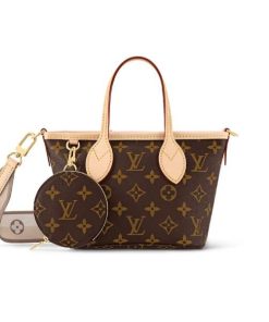 Louis Vuitton Neverfull Bb Monogram Canvas Beige 25Cm M46705
