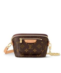 Louis Vuitton Mini Bumbag Bag Monogram Canvas 17Cm M82335