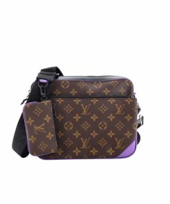 Louis Vuitton Trio Messenger Purple 25Cm M46266