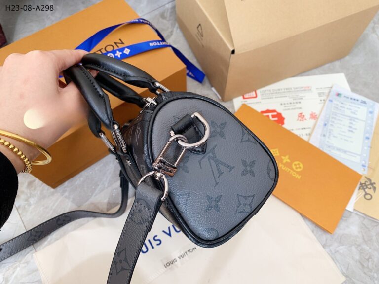 Louis Vuitton Keepall Xs Monogram Eclipse Reverse Black 20Cm M45947 - Image 3