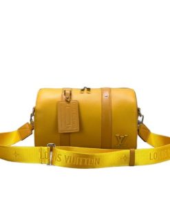 Louis Vuitton City Keepall Lemon 27Cm