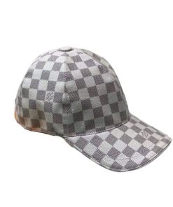 Louis Vuitton Damier Azur Coated Canvas Cap White