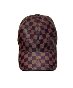 Louis Vuitton Damier Azur Coated Canvas Cap Brown