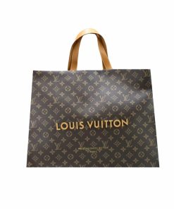 Louis Vuitton Shopper Tote Mm Monogram Brown 40Cm